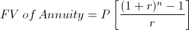 Annuity Payment (FV) Formula (with Calculator)