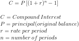 compound define finance