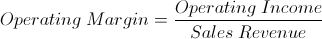 Operating Margin Formula (with Calculator)